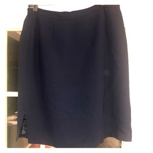 Woman’s business skirt blue